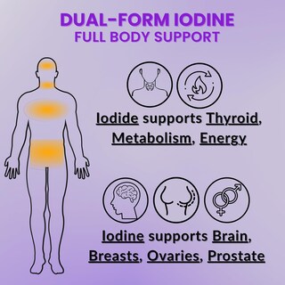 Foto 7 | Foto 7 | Suplemento De Yodo Lugol De True Life Therapeutics  6 25 Mg  90 Comprimidos - Venta Internacional.