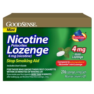 Foto 1 | Foto 1 | Pastilla De Nicotina Polacrilex Goodsense Mini 4 Mg Menta 216 Unidades - Venta Internacional.