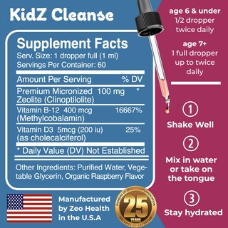 Foto 6 | Foto 6 | Suplemento Zeolite Detox Kidz Cleanse Para Apoyar El Desarrollo - Venta Internacional.