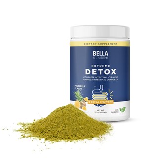 Foto 4 | Foto 4 | Polvo Desintoxicante Bella All Natural Extreme Con Sabor A Piña - Venta Internacional.