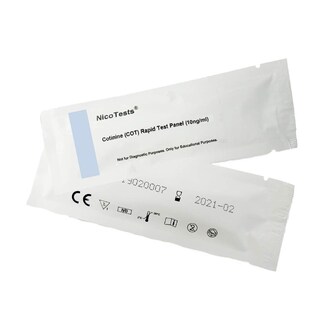 Foto 5 | Foto 5 | Prueba De Nicotina En Orina Nicotests Sensibilidad De 10 Mg 5 Pruebas - Venta Internacional.