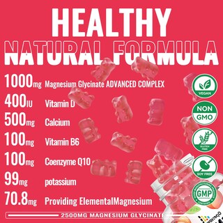 Foto 2 | Foto 2 | Suplemento: Gomitas De Glicinato De Magnesio Openovomins 2500 Mg - Venta Internacional.