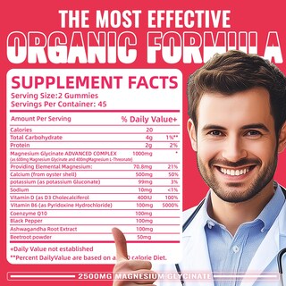 Foto 4 | Foto 4 | Suplemento: Gomitas De Glicinato De Magnesio Openovomins 2500 Mg - Venta Internacional.