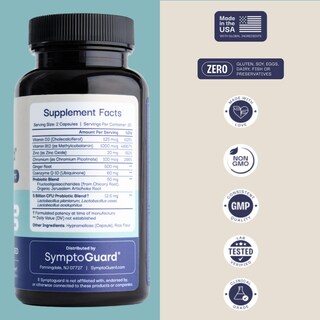 Foto 4 | Foto 4 | Suplemento Symptoguard Natural Glp-1 Support 60 Cápsulas - Venta Internacional.