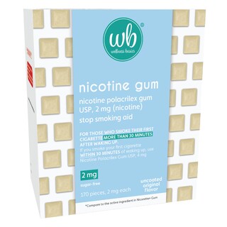 Foto 1 | Foto 1 | Nicotine Gum Wellness Basics 2 Mg Sabor Original 170 Unidades - Venta Internacional.
