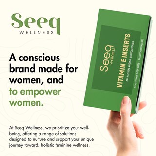 Foto 6 | Foto 6 | Supositorios De Vitamina E Seeq Wellness Seeq Wellness Sequedad Vaginal 35 Ui - Venta Internacional.