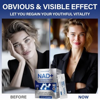 Foto 6 | Foto 6 | Suplemento Líquido Dqqi Nad+ 30 Paquetes Con Nr Y Resveratrol - Venta Internacional.