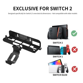 Foto 2 | Foto 2 | Soporte De Pared Para Nintendo Switch 2 Mungha Metal - Venta Internacional.