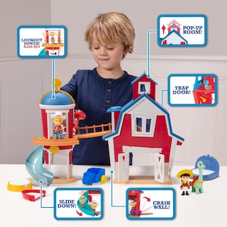 Foto 3 | Foto 3 | Playset Dino Ranch Clubhouse Grande Con Luces Y Sonido Para Niños - Venta Internacional.