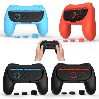 Foto 1 | Foto 1 | Juego De Empuñaduras Para Nintendo Switch 2 Joy-con 2 Color Rojo Paquete De 4 - Venta Internacional.