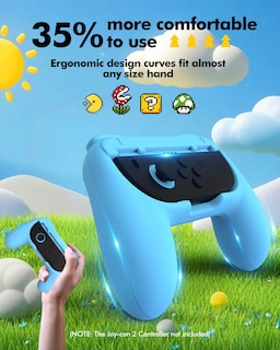 Foto 3 | Foto 3 | Juego De Empuñaduras Para Nintendo Switch 2 Joy-con 2 Color Rojo Paquete De 4 - Venta Internacional.