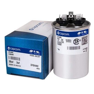 Foto 1 | Foto 1 | Haga Funcionar El Condensador Genteq 97f9471 33 Uf 370 V Redondo Doble Actualización - Venta Internacional.