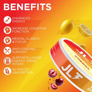 Foto 2 | Foto 2 | Bolsitas Energéticas Nootrópicas Jlt De 75 Mg De Cafeína Con Melena De León 5 X 15 - Venta Internacional.