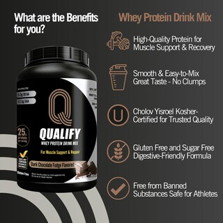 Foto 4 | Foto 4 | Proteína En Polvo Qualify Dark Chocolate 780 G 25 G De Proteína - Venta Internacional.
