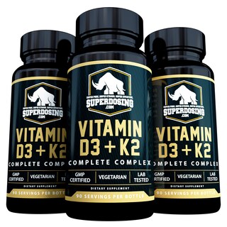 Foto 1 | Foto 1 | Suplementos Superdosing.com D3 10 000 Ui + K2 1500 Mcg 3 Botellas - Venta Internacional.