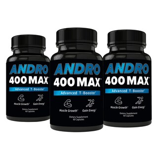 Foto 1 | Foto 1 | Suplemento Andro400 T Booster Andro Max Paquete De 3 - Venta Internacional.