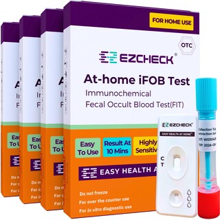 Foto 1 | Foto 1 | Prueba De Sangre Oculta En Heces Ezcheck Prueba Ifob En El Hogar (4 Pruebas) - Venta Internacional.