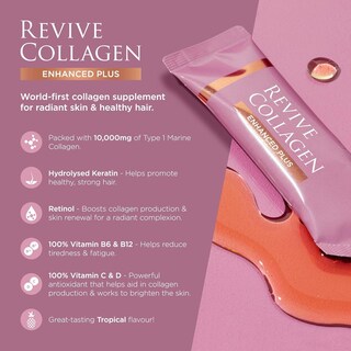 Foto 3 | Foto 3 | Bebida De Colágeno Revive Collagen Enhanced Plus 10 000 Mg Tropical - Venta Internacional.