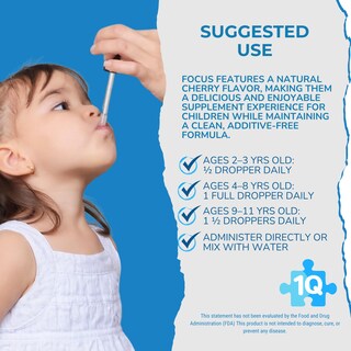 Foto 5 | Foto 5 | Suplemento Líquido 1q Focus De Apoyo Cognitivo Y Cerebral Para Niños 60 Ml - Venta Internacional.