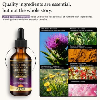 Foto 2 | Foto 2 | Suplemento De Extracto De Cardo Mariano Orgánico Oasisforce 60 Ml - Venta Internacional.