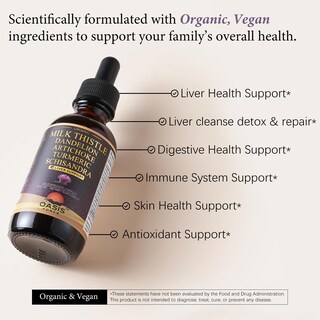 Foto 3 | Foto 3 | Suplemento De Extracto De Cardo Mariano Orgánico Oasisforce 60 Ml - Venta Internacional.