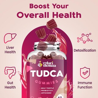 Foto 2 | Foto 2 | Suplemento Vylarithonixa Tudca Gummy 2000 Mg Para Apoyar El Hígado 30 Dosis - Venta Internacional.