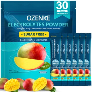 Foto 1 | Foto 1 | Paquetes De Electrolitos En Polvo Ozenke 30 Barras Sabor A Mango - Venta Internacional.