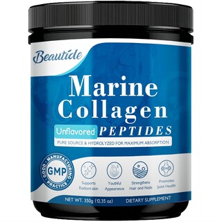 Foto 1 | Foto 1 | Péptidos De Colágeno Marino En Polvo Beautide Con Vitamina C 35 Serv - Venta Internacional.