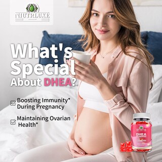 Foto 6 | Foto 6 | Suplemento De Gomitas Niutrluxe Dhea De 50 Mg/100 Mg Con Boro E Inositol - Venta Internacional.