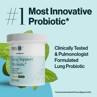 Foto 2 | Foto 2 | Suplemento Resbiotic Resb Lung Support Probiótico 180 Cápsulas - Venta Internacional.