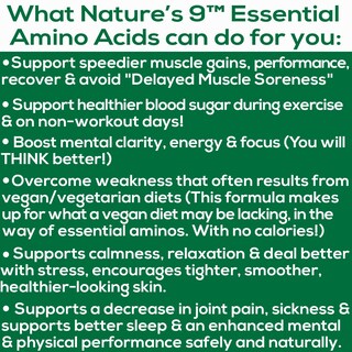 Foto 5 | Foto 5 | Suplemento Nature's Path Nutraceuticals Nature's 9 Eaa 210 Píldoras - Venta Internacional.
