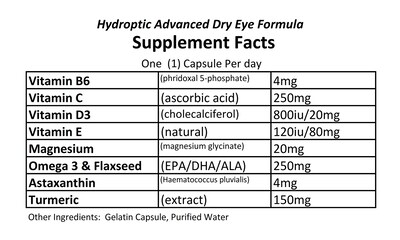 Foto 2 | Foto 2 | Suplemento Hidroptico Advanceuticals Para Ojos Secos De 90 Días De Advanced Theraceuticals - Venta Internacional.