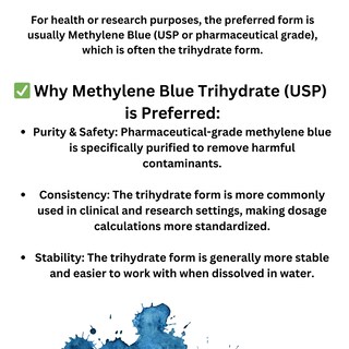 Foto 4 | Foto 4 | Trihidrato De Azul De Metileno 2% Usp 2200 Mg De Grado Farmacéutico - Venta Internacional.