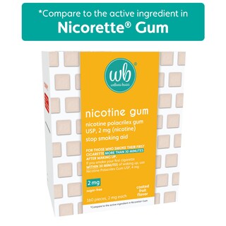 Foto 6 | Foto 6 | Nicotine Gum Wellness Basics 2 Mg Sabor A Fruta 160 Unidades - Venta Internacional.