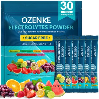 Foto 1 | Foto 1 | Paquetes De Electrolitos En Polvo Ozenke 30 Barritas Para Hidratación 6 Sabores - Venta Internacional.