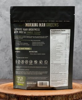 Foto 2 | Foto 2 | Mezcla De Superalimentos Morning Man Greens Con Probióticos Para 30 Porciones - Venta Internacional.