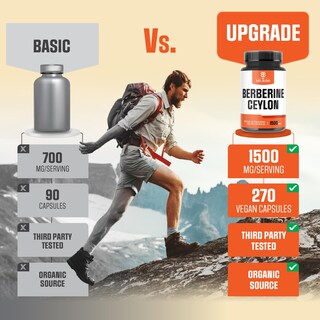 Foto 4 | Foto 4 | Suplemento Welbuda Berberine 1000 Mg Con Canela De Ceilán 500 Mg - Venta Internacional.