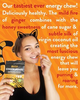 Foto 3 | Foto 3 | Gomitas Energéticas Cafeine Bullet Ginger Roars 60 Veganas 33 Mg - Venta Internacional.