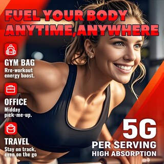 Foto 5 | Foto 5 | Suplemento: Gomitas De Monohidrato De Creatina Glucobio 135 Unidades - Venta Internacional.