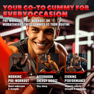 Foto 7 | Foto 7 | Suplemento: Gomitas De Monohidrato De Creatina Glucobio 135 Unidades - Venta Internacional.