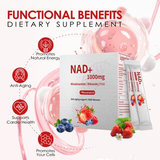 Foto 3 | Foto 3 | Suplemento Milizhiwu Nad Riboside De Nicotinamida Líquida 1000 Mg - Venta Internacional.