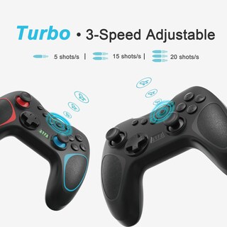 Foto 6 | Foto 6 | Pack De 2 Controladores Inalámbricos Playnex Para Nintendo Switch/pc - Venta Internacional.