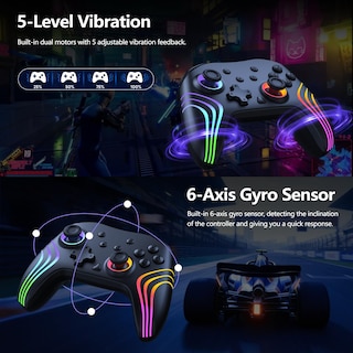 Foto 6 | Foto 6 | Controlador Inalámbrico Pro Pogriko Para Nintendo Switch - Venta Internacional.