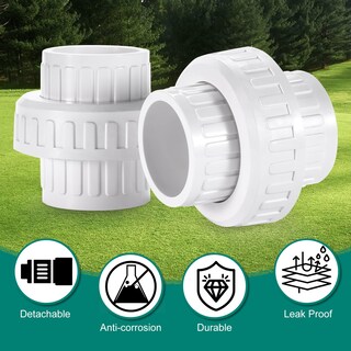 Foto 5 | Foto 5 | Tubería De Acoplamiento Pvc Union Vyh 2 Pvc Slip Union Paquete De 2 - Venta Internacional.