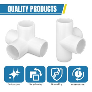 Foto 5 | Foto 5 | Accesorios De Pvc Tallados Exquisitamente En 4 Direcciones Y 1 Pulgada Aptos Para Muebles (12 Paquetes) - Venta Internacional.