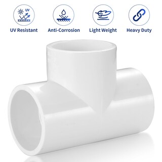 Foto 2 | Foto 2 | Pipe Fittings Sevenjungle 3 Vías 20 Unidades Camiseta De Pvc 1 31 Cm - Venta Internacional.