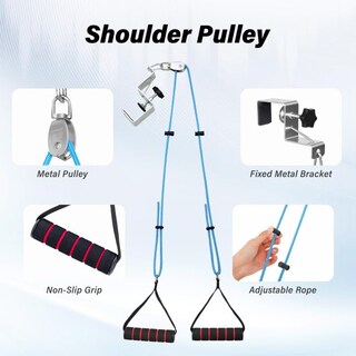 Foto 2 | Foto 2 | Polea De Hombro Jfnoraiva  Abrazadera De Puerta De Metal Ajustable - Venta Internacional.