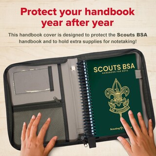 Foto 4 | Foto 4 | Portada Del Manual Boy Scouts Of America Scouts Bsa Large Tan - Venta Internacional.