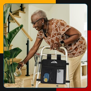 Foto 6 | Foto 6 | Bolsa Lateral Walker Supergear Resistente Al Agua Para Andadores Plegables - Venta Internacional.