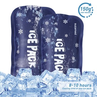 Foto 3 | Foto 3 | Estuche De Viaje Insulin Cooler Suzamed Con 2 Bolsas De Hielo (marrón) - Venta Internacional.
